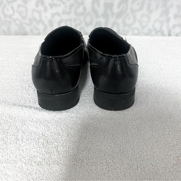 Kenneth Cole Reaction Men's Paxon Slip-Ons Black Size 9W Design 211962 EUC - Picture 4 of 7